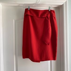 Ann Taylor Sz 4 Orange Skirt